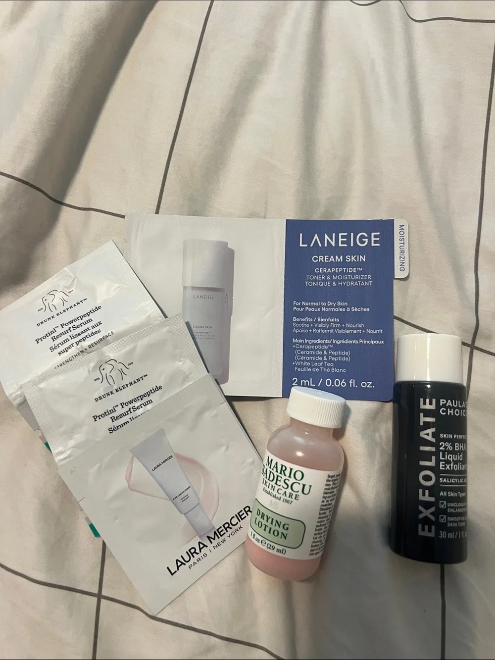 Face / Skincare Sample Bundle